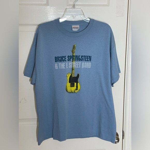 Bruce Springsteen & The E Street Band Tour Shirt 2005 Vtg Extra Large Blue XL‍﻿﻿ - Picture 9 of 10
